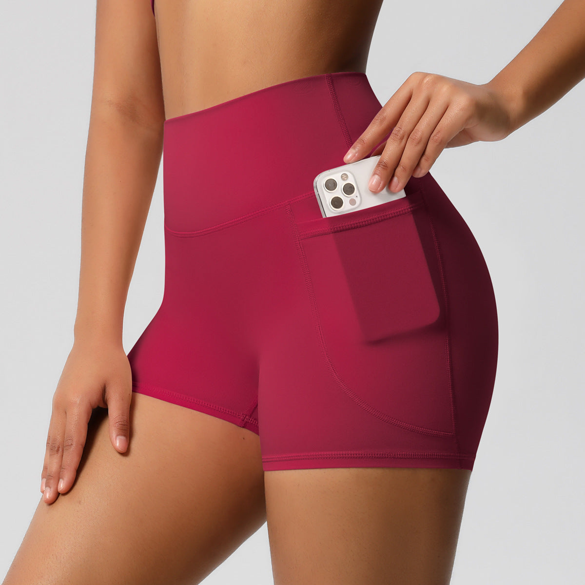 Pocket High-Rise Shorts