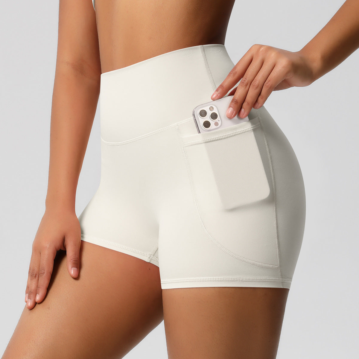 Pocket High-Rise Shorts