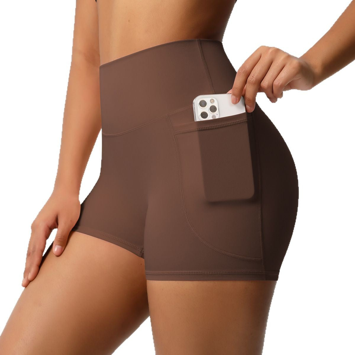 Pocket High-Rise Shorts